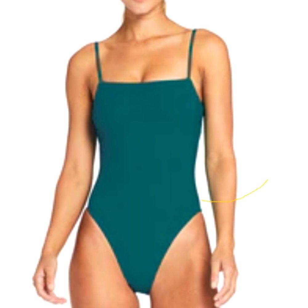 Vitamin A Mirage Blue Biosculpt Jenna swimsuit size large (10)